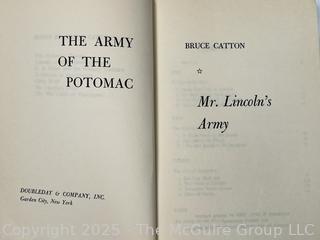 Two (2) Books, Including Army on the Potomac and The Black Spearman 