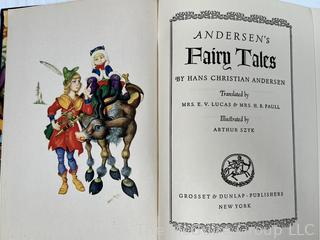 Two (2) Illustrated Children's Books Including Andersen's Fairy Tales