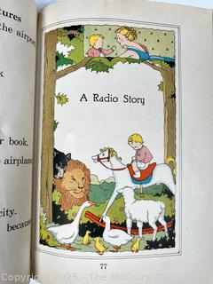 Two (2) Childrens Readers Books, Some Pages Torn. 