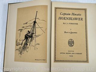 Two (2) Volume Set of Captain Horatio Hornblower by CS Forester