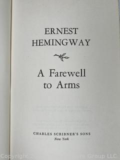 Three (3) Books Including Farewell to Arms by Hemingway
