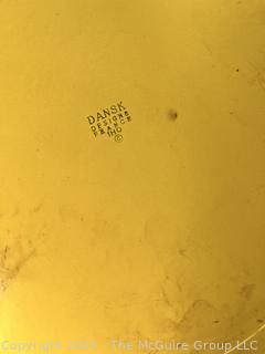 Large (11.5") Yellow Mid Century Dansk Enamel Cast Iron Kobenstyle IHQ Pot with Lid