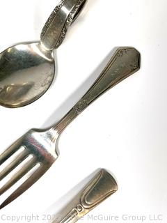 Sterling Silver Baby Cups and Utensils