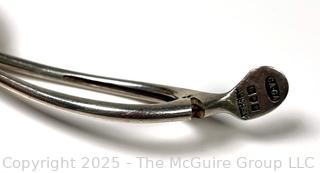 Sterling Silver Spoons and Wishbone Sugar Tongs