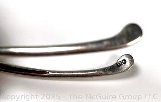 Sterling Silver Spoons and Wishbone Sugar Tongs