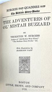 Three (3) 1916 Thornton Burgess Children's Books