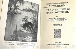Three (3) 1916 Thornton Burgess Children's Books