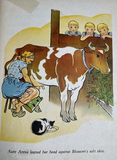 Two (2) Children's Books Snipp, Snapp Snurr by Maj Lindman circa 1940's