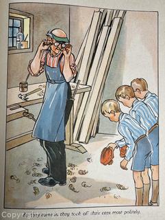 Two (2) Children's Books Snipp, Snapp Snurr by Maj Lindman circa 1940's