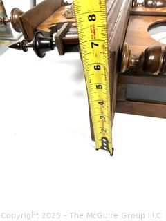 Victorian German Made Junghans Model I-B19 Wall Clock in Working Condition, with Key