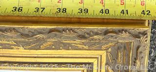 Giltwood Framed Wall Mirror Beveled