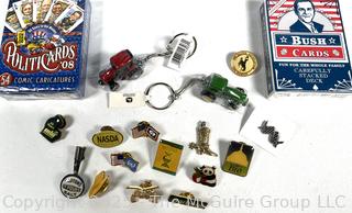 US Political Collectibles Including Pinbacks