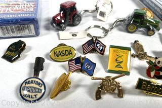 US Political Collectibles Including Pinbacks