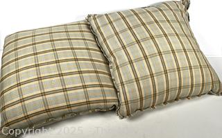 Two New Decorator Accent Pillows
