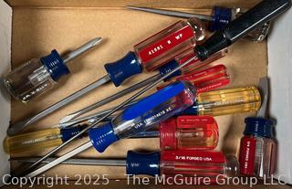 Exacto Deluxe Craft Tool Set & Craftsman Screwdrives
