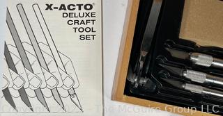 Exacto Deluxe Craft Tool Set & Craftsman Screwdrives