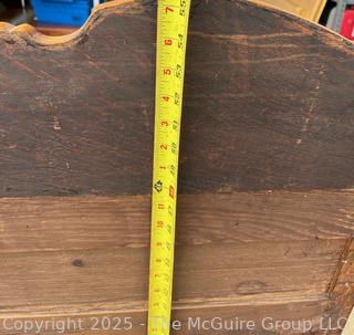 Golden Oak 5 Drawer Highboy with Hat Box Dresser