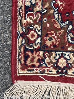 Kerman Style Machine Made Area Rug.  24" x 42"