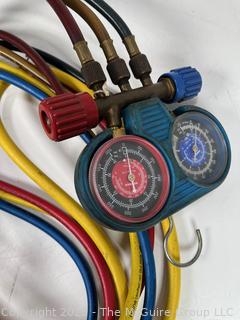 Set of HVAC Gauges