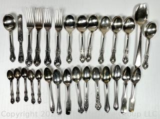 Grouping of Flatware. 696 Grams Sterling & 61 Grams Coin Silver 