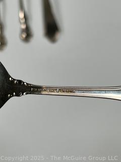 Grouping of Flatware. 696 Grams Sterling & 61 Grams Coin Silver 