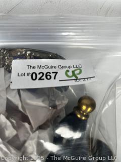 Hand Bells, Paperweight, Salt Cellar, Glass Knobs and More