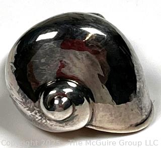 Sterling Silver Nautilus Shell Ring