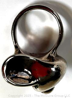 Sterling Silver Nautilus Shell Ring