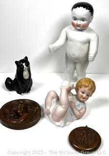 Porcelain Doll, Figurines Etc