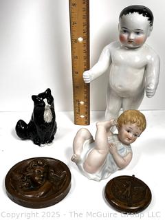 Porcelain Doll, Figurines Etc