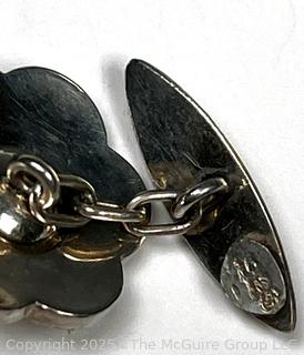 Cufflinks and Pocket Knife Money Clip