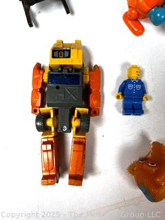 Group of Toys Including Wood Blocks