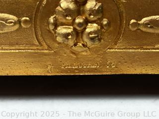 19th Century Phillipe H. Mourey Gilt Bronze and Porcelain French Sevres Mantel Clock