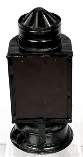 Banner Darkroom Photography Lantern with Yellow and Red Glass, 1800's