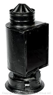 Banner Darkroom Photography Lantern with Yellow and Red Glass, 1800's