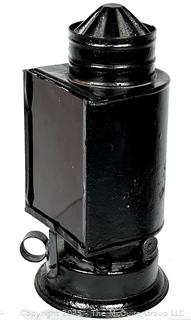 Banner Darkroom Photography Lantern with Yellow and Red Glass, 1800's