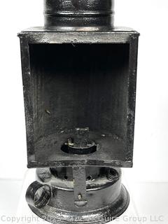 Banner Darkroom Photography Lantern with Yellow and Red Glass, 1800's