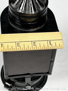 Banner Darkroom Photography Lantern with Yellow and Red Glass, 1800's