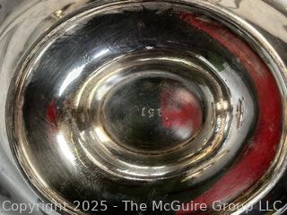Five (5) Silver Plate Serving Pieces