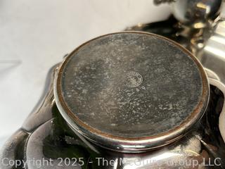 Five (5) Silver Plate Serving Pieces