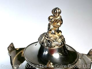 Five (5) Silver Plate Serving Pieces