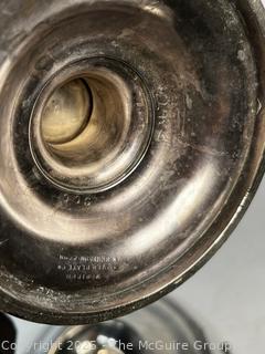 Five (5) Silver Plate Serving Pieces