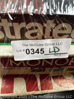 Five (5) Board Games Including Scrabble, Risk, Life, Stratego and Monopoly