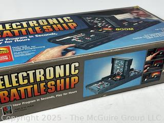 Three (3) Milton-Bradley Games Including Othello, Exit and Electronic Battleship