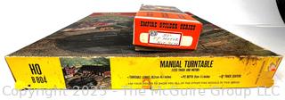 HO Manual Turntable B804 Con-Cor Heljan Model Train Accessory Kit in Box