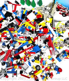 Tyco Storage Box with Mostly Lego Bricks and Pieces