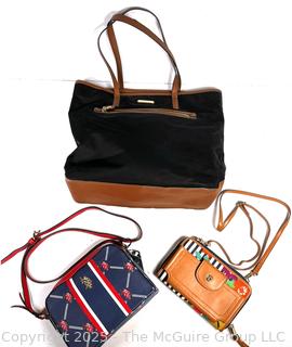 Three (3) Handbags Including Michael Kors, Ralph Lauren New with Tag and Spartina