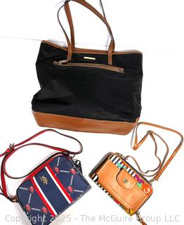Three (3) Handbags Including Michael Kors, Ralph Lauren New with Tag and Spartina