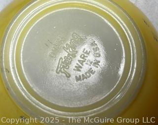 Fire-King Mixing Bowls, Bromwell Flour Sifter, Noritake Saucers, Mid Century Glassware and More