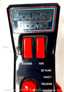 Hand-Held Games Including Puzzles, Sound Gizmo, The Etch A Sketch Animator, Travel Battleship, TOMY and Electronic Pinball, Untested